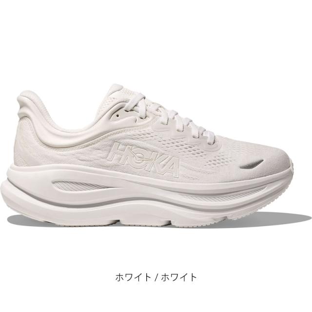 ホカ HOKA ランニングシューズ 厚底 メンズ ボンダイ9 BONDI 9 ホワイト/ホワイト 1162011-ＷＷＨ 2026SS snk【靴】2601ripe