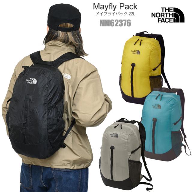 ザ・ノース・フェイス THE NORTH FACE  リュック ポケッタブル メンズ レディース  メイフライパック22  Mayfly Pack 22L  NM62376  2026SS bpk【鞄】2601ripe