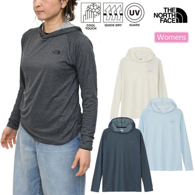ザ・ノース・フェイス THE NORTH FACE  パーカー 長袖 Tシャツ レディース  クリスプアクションフーディー  Crisp Axion Hoodie  NTW12687  2026SS【服】2602ripe [M便 1/1]