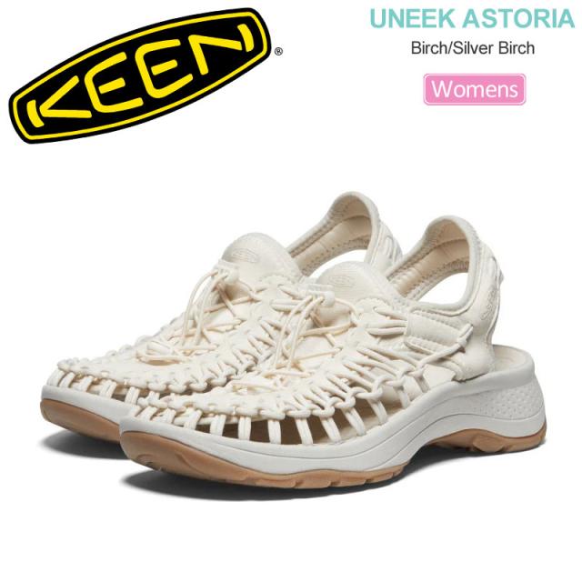 キーン KEEN  レディース サンダル  ユニーク アストリア  UNEEK ASTORIA  Birch/Silver Birch  1027291  2026SS sdl【靴】2603ripe
