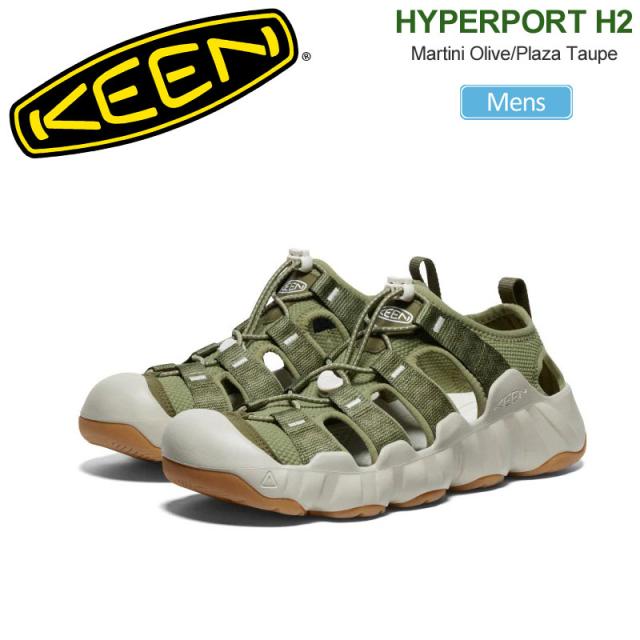 キーン KEEN  メンズ スニーカー サンダル  ハイパーポート エイチツー  HYPERPORT H2  Martini Olive/Plaza Taupe  1028654  2026SS snk【靴】2602ripe
