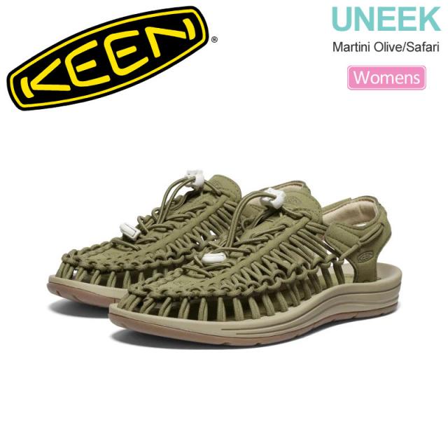 キーン KEEN  レディース サンダル  ユニーク  UNEEK  Martini Olive/Safari  1028869  2026SS sdl【靴】2603ripe