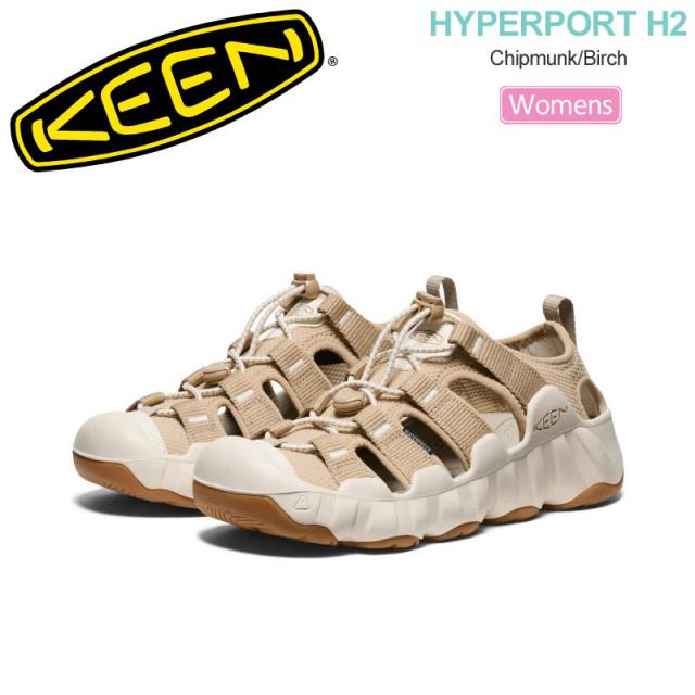 キーン KEEN  レディース スニーカー サンダル  ハイパーポートH2 エイチツー  HYPERPORT H2  Chipmunk/Birch  1030678  2026SS sdl【靴】2603ripe
