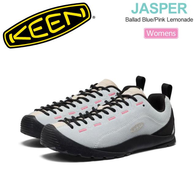 キーン KEEN  レディース スニーカー アウトドアシューズ  ウィメンズ ジャスパー  JASPER  Ballad Blue/Pink Lemonade  1032129  2026SS snk【靴】2603ripe