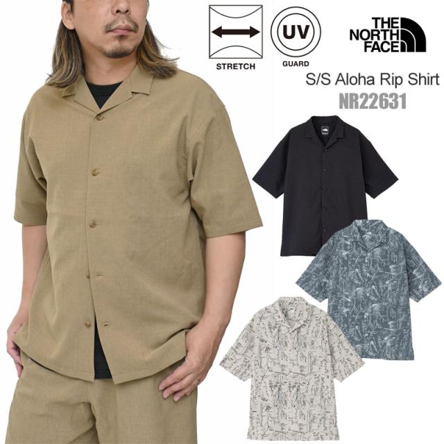 ザ・ノース・フェイス THE NORTH FACE 開襟シャツ 半袖 メンズ ショートスリーブアロハリップシャツ S/S Aloha Rip Shirt NR22631 2026SS【服】2604ripe 10,325円