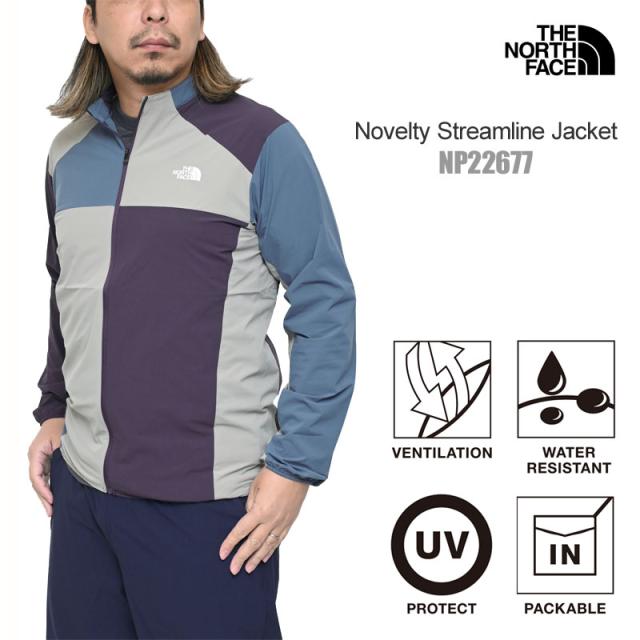 ザ・ノース・フェイス THE NORTH FACE  ナイロンジャケット メンズ  ノベルティーストリームラインジャケット  Novelty Streamline Jacket  NP22677  2026SS【服】2603ripe