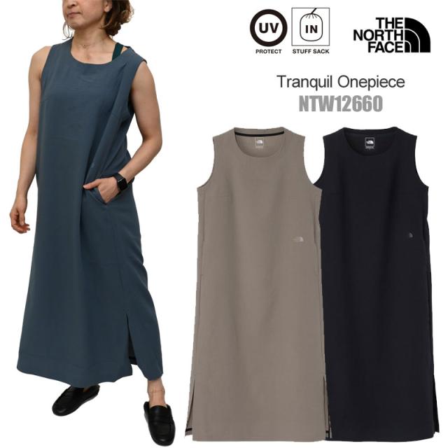 ザ・ノース・フェイス THE NORTH FACE  ノースリーブ レディース  トランクルワンピース  Tranquil Onepiece  NTW12660  2026SS【服】2604ripe