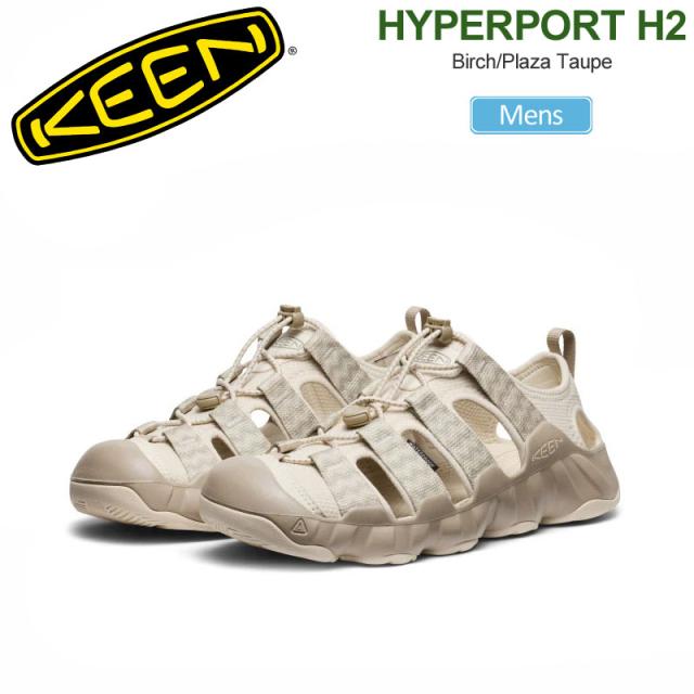 キーン KEEN  メンズ スニーカー サンダル  ハイパーポート エイチツー  HYPERPORT H2  Birch/Plaza Taupe  1030611  2026SS snk【靴】2605ripe