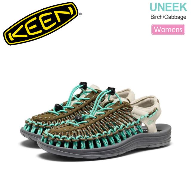 キーン KEEN  レディース サンダル  ユニーク  UNEEK  Birch Cabbage  1032189  2026SS sdl【靴】2605ripe