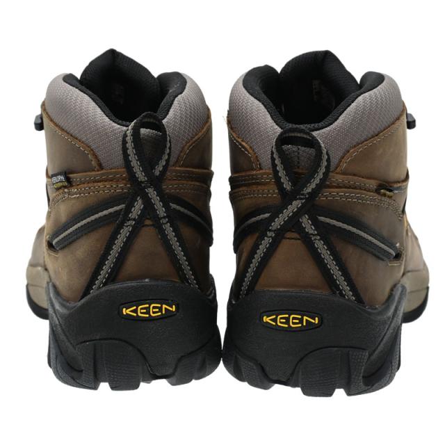 キーン KEEN 防水トレッキングシューズ メンズ メンズ ターギー2 ミッド ウォータープルーフ TARGHEE II MID WP Shitake/Brindle 1008418 2026AW【靴】2607ripe