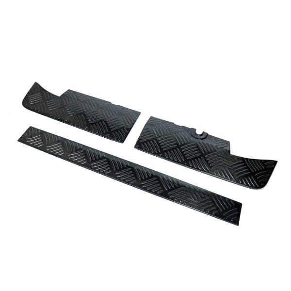 JB74 ジムニー リアバンパーガード ステンレス製アクセントパネル JB64w バンパー カスタムパーツ シエラ ブラック