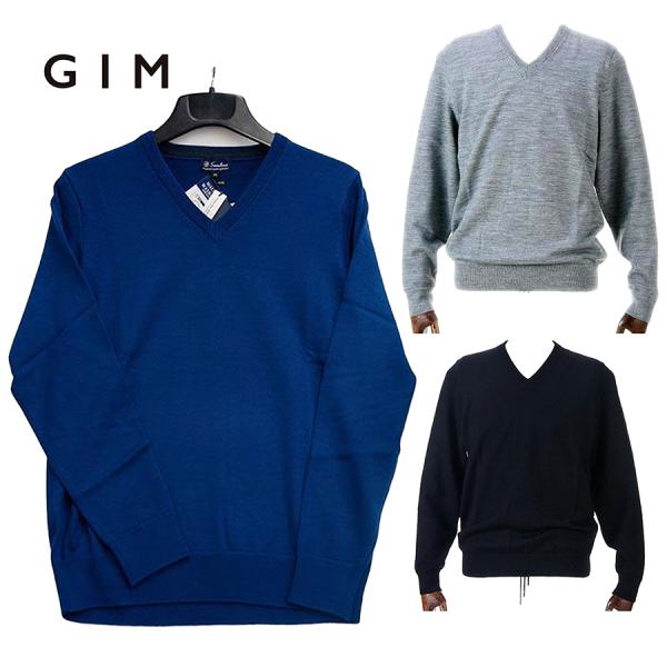 Sweaterie by gim ジム メンズ Vネック セーター おしゃれ 高品質 日本製   2025 秋 誕生日 ギフト好適品