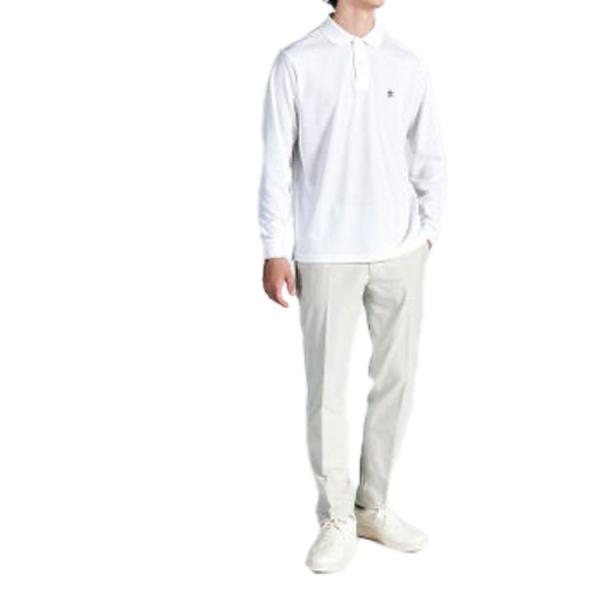 3L マンシングウェア munsingwear 10年ポロシャツ 長袖 ゴルフウエア　メンズ おしゃれ MG4FLS00M 大きいサイズ_6