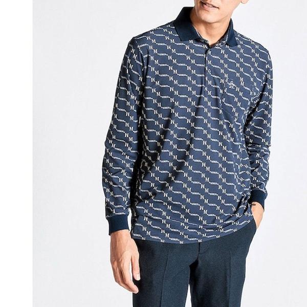 マンシングウェア munsingwear 長袖 ポロシャツ メンズ 吸汗速乾  おしゃれ ゴルフ MG4FLS81M 秋冬  2025  ギフト好適品