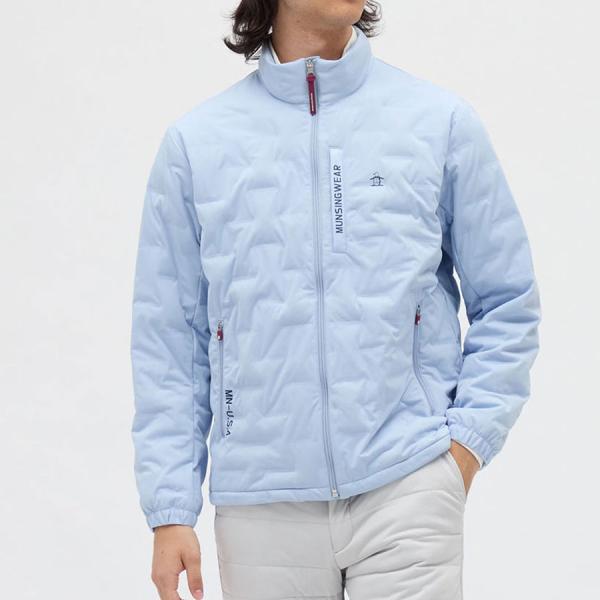 L マンシングウェア Munsingwear 中わたブルゾン メンズ ゴルフウエア ARTECH SHELL MG5FJK23M ヒートナビ搭載 撥水 防風 ストレッチ 25,245円