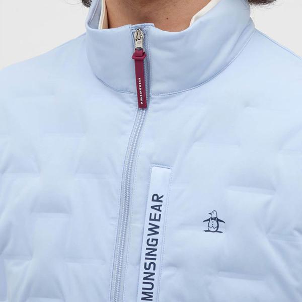 L マンシングウェア Munsingwear 中わたブルゾン メンズ ゴルフウエア ARTECH SHELL MG5FJK23M ヒートナビ搭載 撥水 防風 ストレッチ
