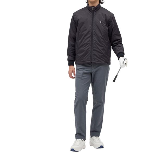マンシングウェア munsingwear メンズ ブルゾン ゴルフウエア はっ水裏キルティング 秋冬 アウター_10