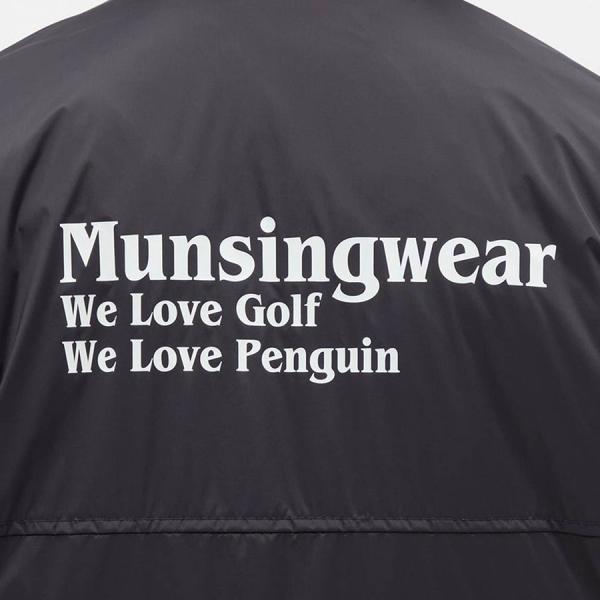 マンシングウェア munsingwear メンズ ブルゾン ゴルフウエア はっ水裏キルティング 秋冬 アウター_2