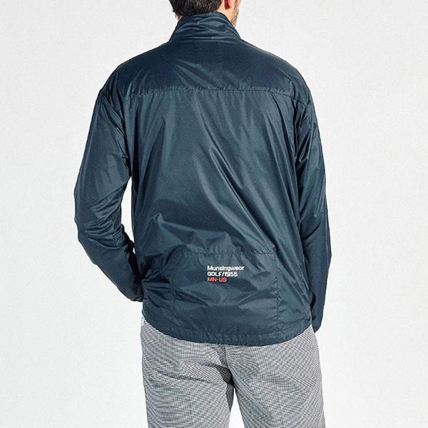マンシングウェア MUNSINGWEAR メンズ アウター ゴルフウエア ナイロン はっ水 パッカブル おしゃれ  MG5SJK23M_4