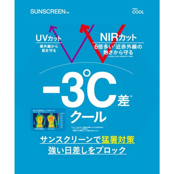 3L マンシングウェア munsingwear メンズ ポロシャツ ゴルフウエア 長袖 サンスクリーン鹿の子 ワンポイント刺繍 おしゃれ 高機能 MG5SLS81M_4