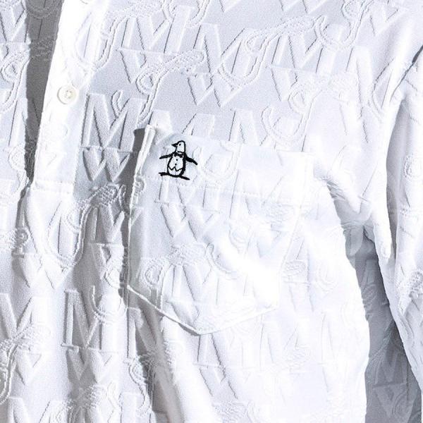 マンシングウェア munsingwear メンズ ポロシャツ 長袖 ゴルフウエア おしゃれ 高機能 ジャカード MGMXJB03 春 夏_13