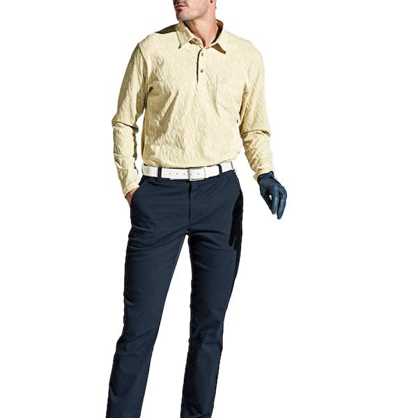 マンシングウェア munsingwear メンズ ポロシャツ 長袖 ゴルフウエア おしゃれ 高機能 ジャカード MGMXJB03 春 夏_6