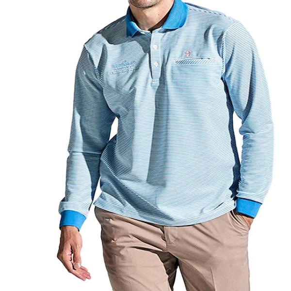 15%OFF セール 3L マンシングウェア munsingwear メンズ ゴルフウエア　ポロシャツ 長袖 おしゃれ 高機能 MGMXJB05 大きいサイズ