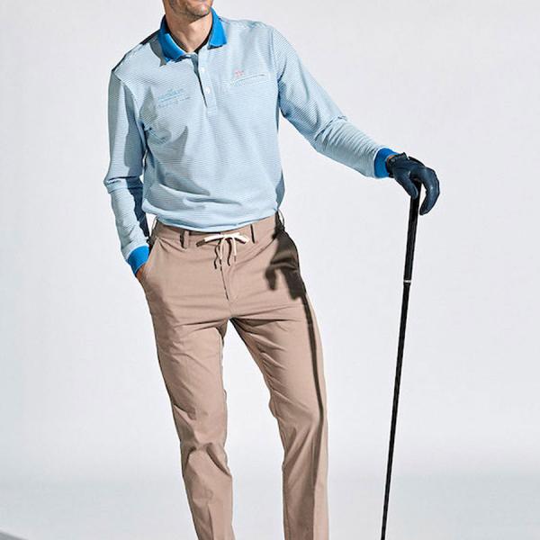 15%OFF セール 3L マンシングウェア munsingwear メンズ ゴルフウエア　ポロシャツ 長袖 おしゃれ 高機能 MGMXJB05 大きいサイズ_3