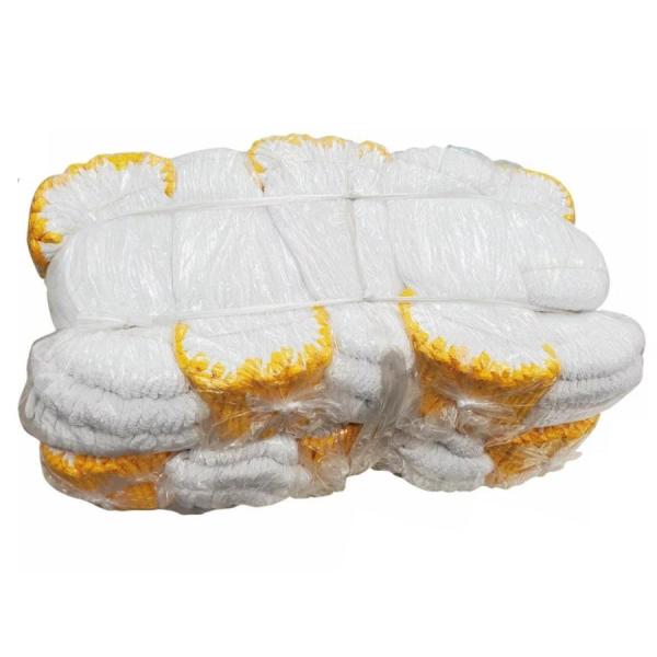 日本一軍手 綿特軍手 10ダース 120双 240枚 目が細かい 10ゲージ 2本編み 白 600g