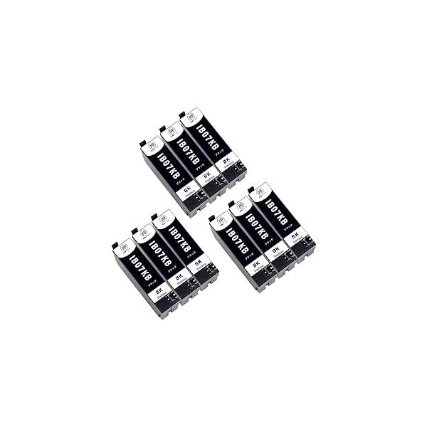 エプソン IB07KB 大容量 9個組 ブラック 黒 Black EPSON 純正互換インクカートリッジ PX-M6010F PX-M6011F PX-S6010 プリンターインク