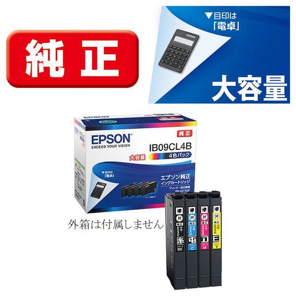 IB09CL4B エプソン EPSON 大容量 純正インクカートリッジ 大容量 ４色組 IB09 IB09A IB09B PX-S730 PX-M730F セットアップ