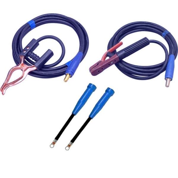 WCT22スケア 20m ホルダー アース付き ジョイント付き インボイス対応店 黒色 溶接用 富士電線 三ツ星 22sq m300 s300 JA300