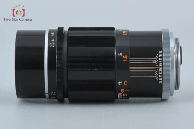 中古】Canon キヤノン 135mm f/3.5 L39 ライカスクリューマウント 中古】Canon キヤノン 135mm f/3.5 L39 ライカスクリューマウント