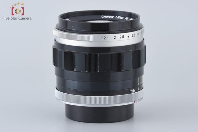 中古】Canon キヤノン FL 55mm f/1.2 2025.9月 オーバーホール済み