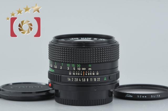 【中古】Canon キヤノン New FD 50mm f/1.4