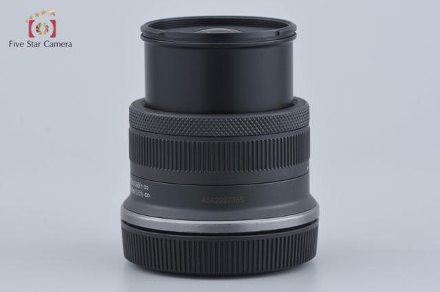【中古】Canon キヤノン RF-S 18-45mm f/4.5-6.3 IS STM ブラック 【中古】Canon キヤノン RF-S 18-45mm f/4.5-6.3 IS STM ブラック
