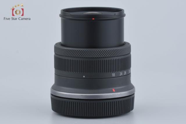【中古】Canon キヤノン RF-S 18-45mm f/4.5-6.3 IS STM ブラック 【中古】Canon キヤノン RF-S 18-45mm f/4.5-6.3 IS STM ブラック