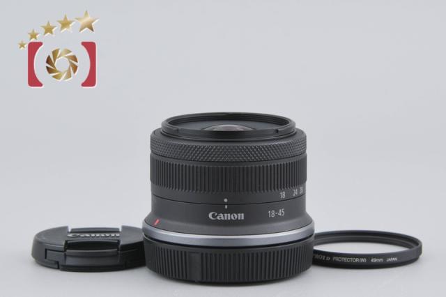 【中古】Canon キヤノン RF-S 18-45mm f/4.5-6.3 IS STM