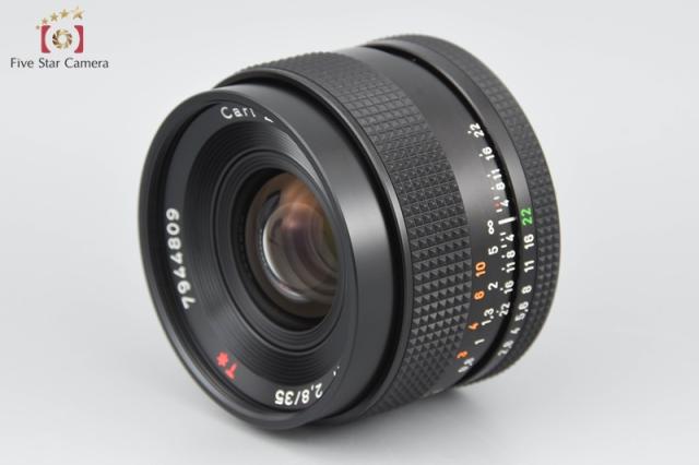 中古】CONTAX コンタックス Carl Zeiss Distagon 35mm f/2.8 T* MMJ 元