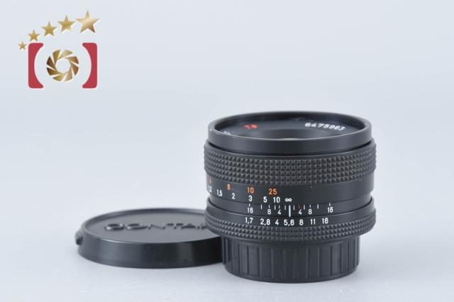 中古】CONTAX コンタックス Carl Zeiss Planar 50mm f/1.7 T* AEJ 中古】CONTAX コンタックス Carl Zeiss Planar 50mm f/1.7 T* AEJ
