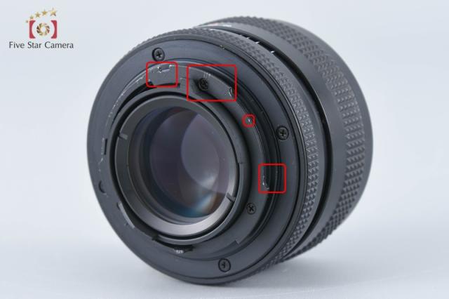 【中古】CONTAX コンタックス Carl Zeiss Planar 50mm f/1.7 T* AEJ 2025.11月 オーバーホール済み_3