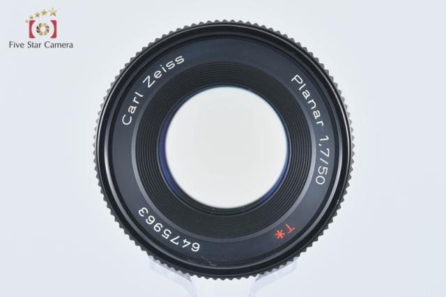 【中古】CONTAX コンタックス Carl Zeiss Planar 50mm f/1.7 T* AEJ 2025.11月 オーバーホール済み_6