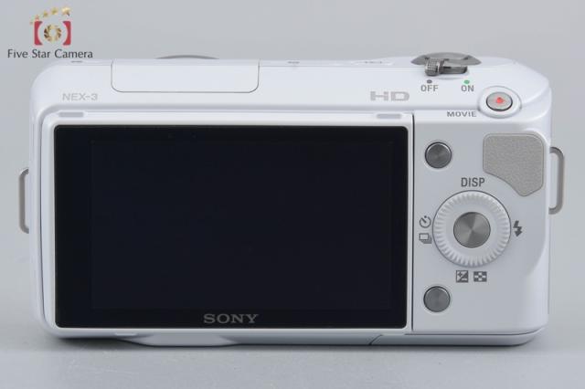 中古】SONY ソニー α NEX-3 ズームレンズキット ホワイト 【公式通販】