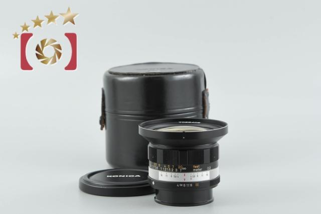 【中古】Konica コニカ HEXANON 21mm f/4 EE