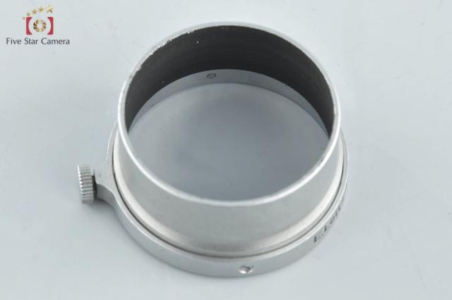 【中古】Leica ライカ E.Leitz Elmar 50mm レンズフード N.Y. 刻印 希少品_3