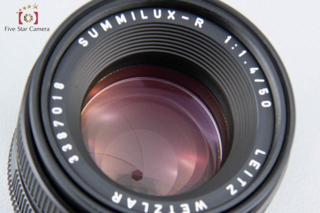 中古】Leica ライカ SUMMILUX-R 50mm f/1.4 E55 11777 Rカム 2023.12月