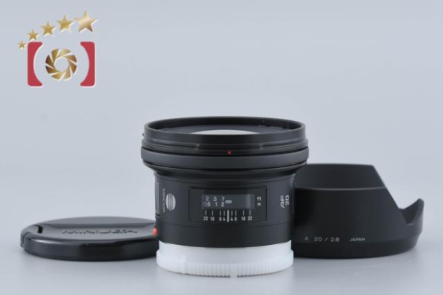 【中古】MINOLTA ミノルタ AF 20mm f/2.8 New
