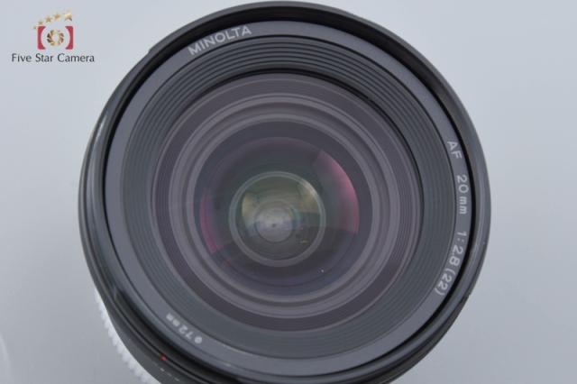 【中古】MINOLTA ミノルタ AF 20mm f/2.8 New_1