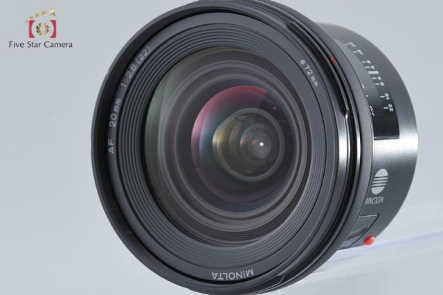 【中古】MINOLTA ミノルタ AF 20mm f/2.8 New_4