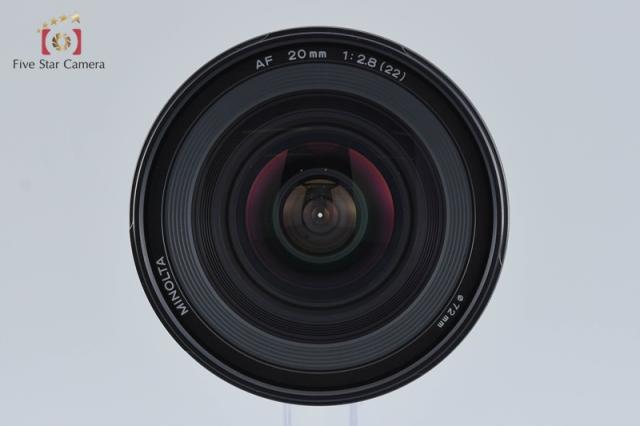 【中古】MINOLTA ミノルタ AF 20mm f/2.8 New_6